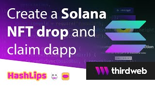 Create a Solana NFT drop and claim dapp from start to finish [upl. by Peppie]