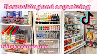 Satisfying CleaningOrganizingRestocking TikToks compilation ✨️ Asmr [upl. by Alfeus]