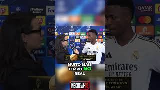 Vinícius Júnior Meu Sonho é Ficar no Real Madrid [upl. by Llemor346]