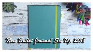 New Bullet Journal Set Up 2018 [upl. by Nytnerb614]