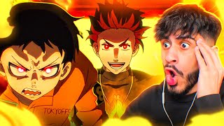 SHINRA VS REKKA  Fire Force Episode 9 REACTION [upl. by Sayce22]