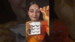 Magnetic eyelashes Glue 😱shortsmeesho meeshohoul shortsfeed trending [upl. by Ramsey]