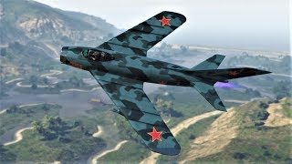 The Agile V65 Molotok Classic Jet Fighter Customization amp Review  Lets Play GTA5 Online HD E309 [upl. by Atinej]