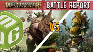 Gloomspite Gitz vs Maggotkin of Nurgle Age of Sigmar Battle Report Ep 71 [upl. by Andee]