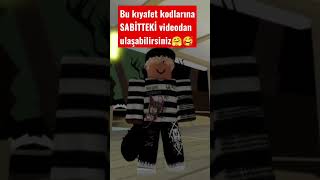 Brookhaven Kıyafet Kodları 👗roblox [upl. by Grimbald473]