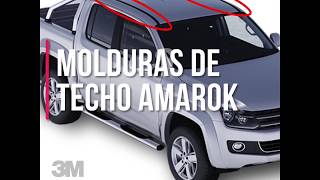 Molduras Autoadhesivas de techo para VW Amarok Silvaflex [upl. by Haden]