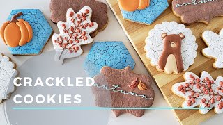 How to Make Crackled Cookies for VintageRustic Look [upl. by Eberhart907]