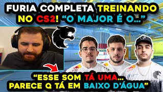 ELES QUEREM O MAJOR ðŸ”¥ FALLEN KSCERATO YUURIH CHELO amp GUERRI TREINANDO NO CS2 [upl. by Jervis]