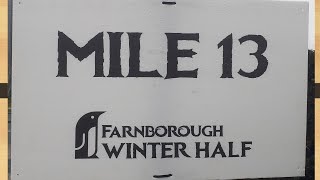 Farnborough Half Marathon 21st January 2024 [upl. by Odrahcir771]