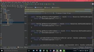 102 How to use getString method in android Studio 102 [upl. by Analli]