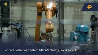 Pandrol Fastening System Manufacturing Worksop UK [upl. by Ulund542]