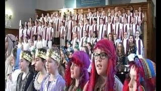 Junior Girls Christmas Performance  Shepherds Song [upl. by Corbin]