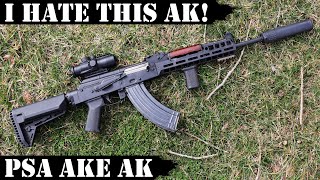 I hate new Palmetto State Armory AKE AK with FN Barrel [upl. by Caputto]