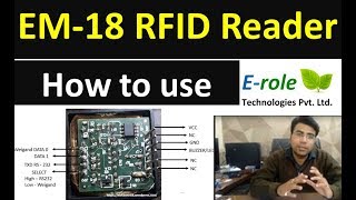 EM18 RFID reader module working [upl. by Letizia]