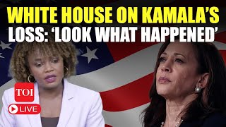 LIVE White House Blames Kamala Harris’ Election Loss On… Biden Team Prepares For Power Transition [upl. by Adimra]