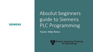 Absolute Beginners guide to Siemens PLC Programming  SCL [upl. by Tulley]