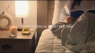 Slow Living amp Night Routine  A cozy sunny day in Canada [upl. by Sara-Ann]