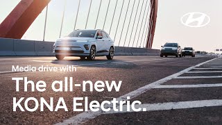 Hyundai Media Drive The allnew KONA Electric Your future playground [upl. by Airogerg783]