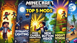 quotTop 5 MustHave MCPE Mods Today Best New AddOns for 2024quot [upl. by Hobbie234]