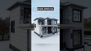 14x40 house design  2530 house design shorts ytshorts house [upl. by Palladin]