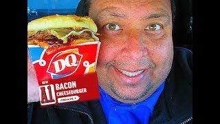 DQ® New A1 BACON CHEESEBURGER Review [upl. by Marje]