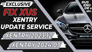 Exclusive How to Activate XUS  Xentry Update Service Online FIX on Xentry 202309  Xentry 202409 [upl. by Ihpen]