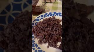 Chocolate meat  dinardaraan  Iloko amp dinuguan  Tagalog food [upl. by Terry]