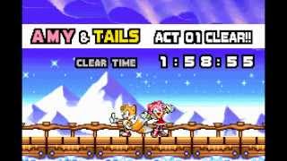 Sonic Advance 3  Part 5 Twinkle Snow Zone [upl. by Enelram255]