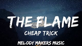 Cheap Trick  The Flame Lyrics  30mins with Chilling music [upl. by Yetah924]