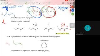 9701  Polymerization  Paper1 [upl. by Retsev]