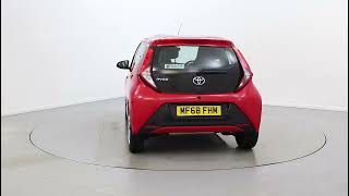 2018 68 TOYOTA AYGO 10 VVTI XPLAY 5DR XNAV  Contact Motor Range Today [upl. by Almeria]