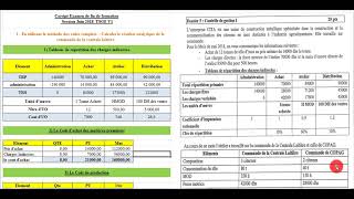 Corrigé Examen de fin de formation Session Juin 2018 TSGE V1 [upl. by Rolyks]