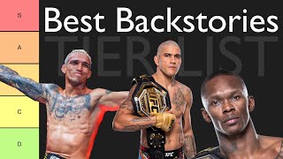 Ranking The BEST Fighter BACKSTORIES In the UFC Tier List [upl. by Phemia]