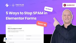 STOP Contact Form Spam in WordPress for FREE Google reCAPTCHA Alternatives  Elementor [upl. by Yekcim308]