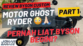 YAMAHA BYSON CUSTOM MESIN dan KOPLING RUNGKAT Auto Totalan 35JT  PART 1 [upl. by Torruella661]