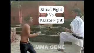 Karate VS Street Fight The Difference Is Clear [upl. by Atiuqat]