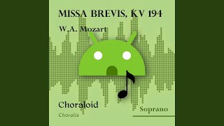 Missa Brevis KV 194 Credo All voices [upl. by Abby]