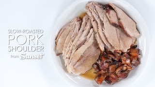 How to Make Slow Roasted Pork Shoulder  MyRecipes [upl. by Brause]