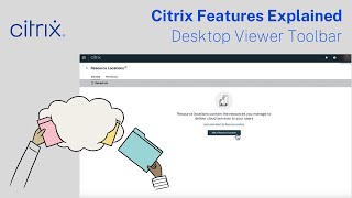 Citrix Features Explained  Desktop Viewer Toolbar [upl. by Bounds959]