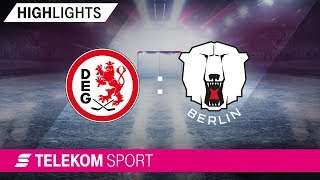 Düsseldorfer EG  Eisbären Berlin  7 Spieltag 1819  Telekom Sport [upl. by Philemol]