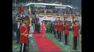 The Queen Declares Games Close  Closing Ceremony of Kuala Lumpur 98 XVI Commonwealth Games [upl. by Ovida91]