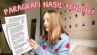 PARAGRAFI NASIL FULLEDİM 🥳💯 BENİM UYGULADIĞIM PARAGRAF TAKTİKLERİ NELERDİ ⁉️ [upl. by Yramesor649]