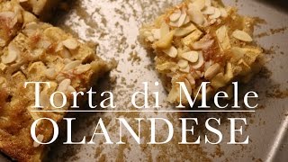 torta di mele olandese  CasaSuperStar [upl. by Annaohj]