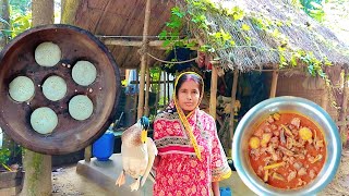 শীতের শুরুতেই চিতইসাজের পিঠে।। Winter Season Special Duck Curry And SajerChitoi Pitha Recipe [upl. by Dupre]