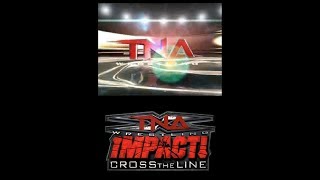 TNA iMPACT Cross the Line Nintendo DS Abyss Mick Foley Aj Styles amp Samoa Joe Gameplay [upl. by Aem16]