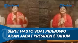 Ngaku Dengar Langsung dari Prabowo PERNYATAAN Connie soal Prabowo hanya akan Jabat Presiden 2 Tahun [upl. by Nilreb]