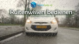 Ruitenwissers bedienen van je auto doe je zo [upl. by Salangi]