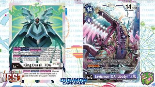 DIGIMON TCG Local match 🇲🇽 Royal Knights White vs Leviamon X Purple  THE NEST [upl. by Eddina]