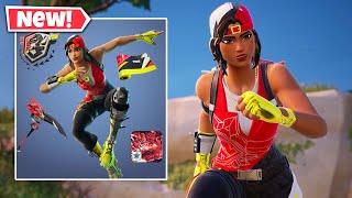 NEW CHAMPION SPARKPLUG Skin Gameplay In Fortnite  FNCS C5S3 Bundle [upl. by Anilatak]