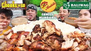 CHOOKS TO GO LECHON LIEMPO  BALIWAG LECHON LIEMPO  ANDOK’S LECHON MANOK MUKBANG PINOY MUKBANG [upl. by Ailed]